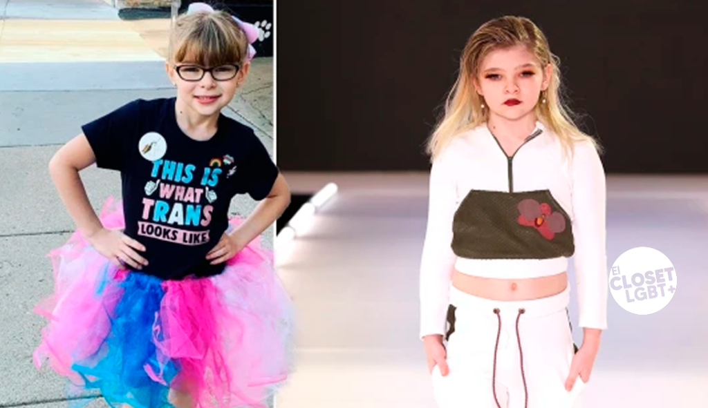 Niña de 10 años es la modelo trans más joven en desfilar en Nueva York ...
