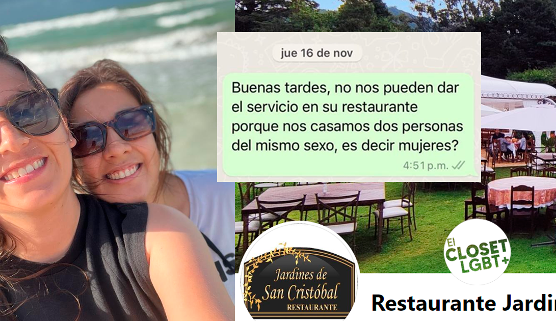 Jardines San Cristobal LGBTQ Queer Lesbianas Boda Discriminación