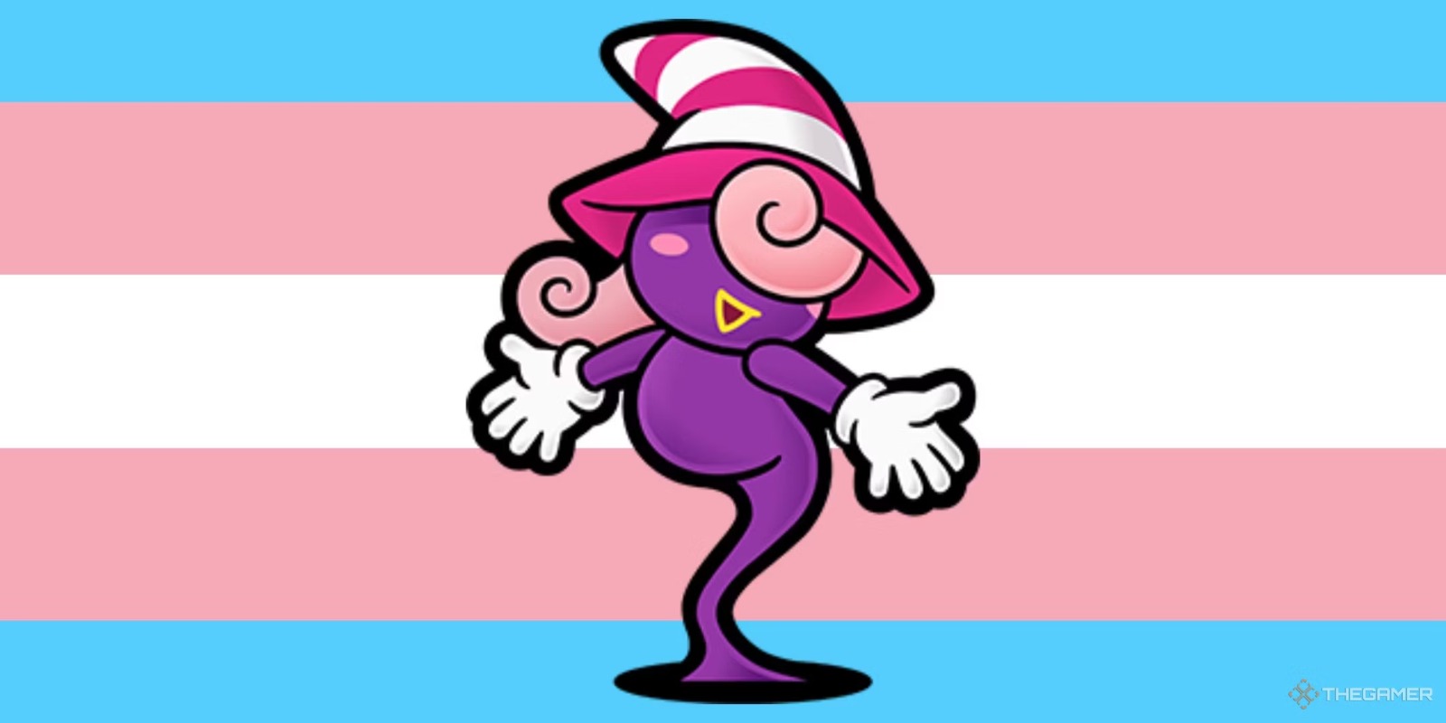 Vivian Trans personaje de Mario Nintendo