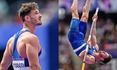 Este atleta perdió en salto con garrocha por su enorme bulto (VIDEO)