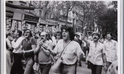 Foto de Isabel Steva Hernández ‘Colita’ del Orgullo de 1977 expuesta en el Museo Reina Sofía.