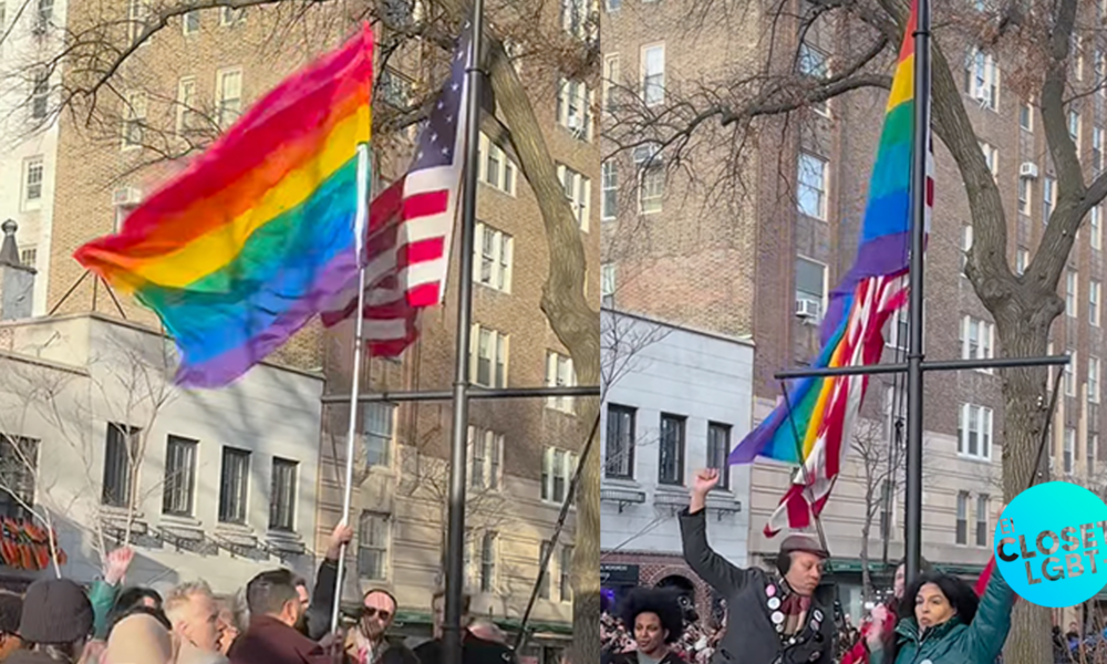 Quitan bandera LGBT histórica en Stonewall por órdenes de Trump ...