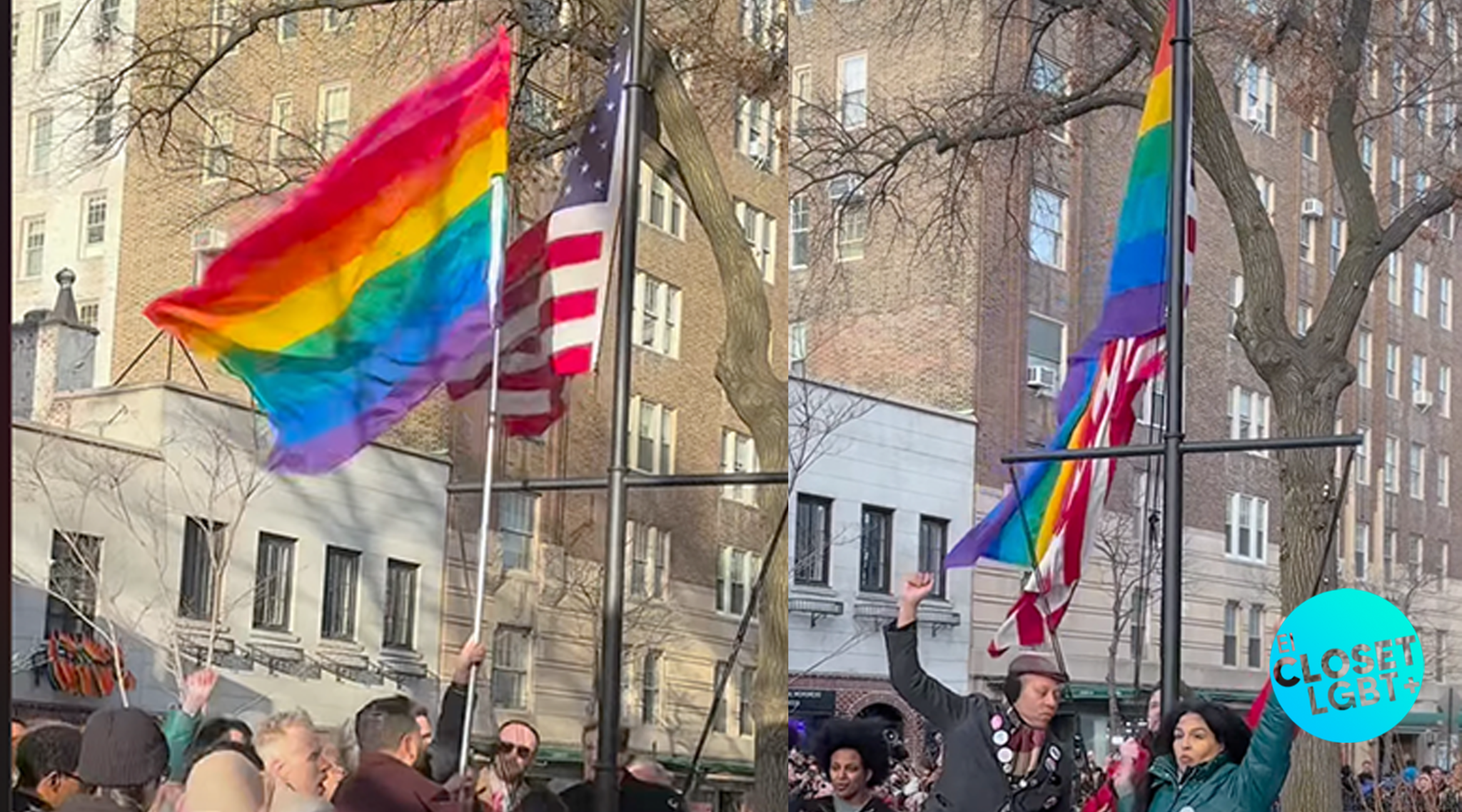 Quitan bandera LGBT histórica en Stonewall por órdenes de Trump ...